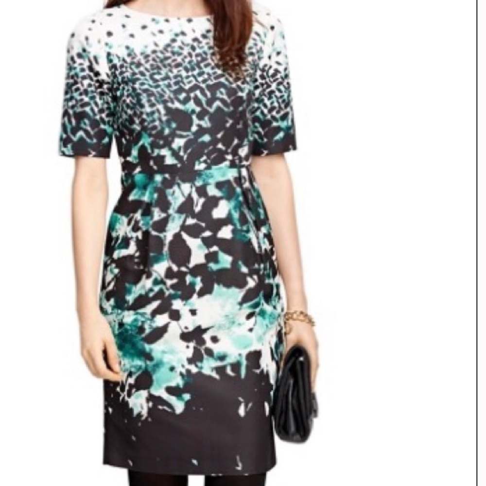 Brooks Brothers cotton floral print dress